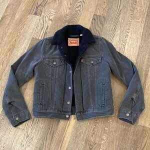 Levi's Dark Gray Denim Jacket